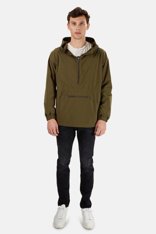  Remi Relief 자켓 레미 릴리프 나일론 아노락 재킷 카키 - OTHER BRANDS