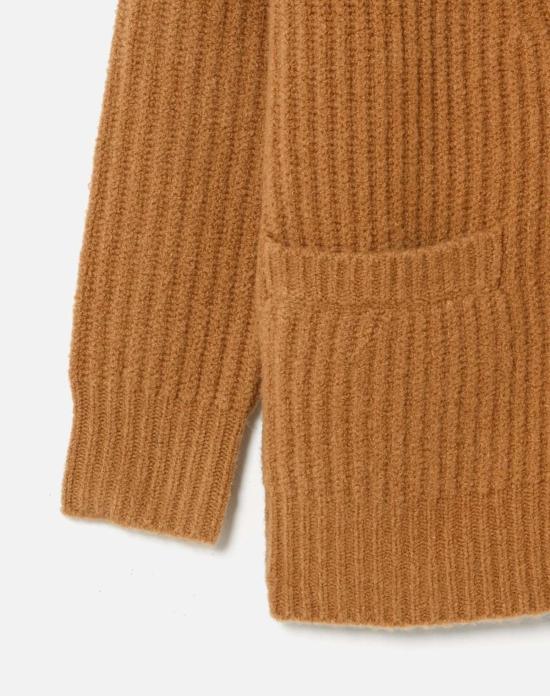  리던 가디건 Re/Done 90s 오버사이즈 카디건 카라멜 - RE/DONE