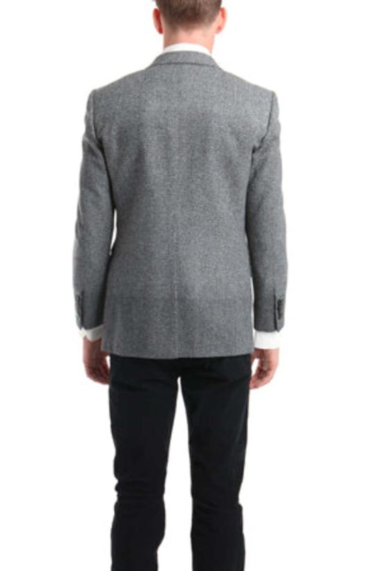  사이먼 스퍼 수트 자켓 Simon Spurr 투버튼 노치 재킷 그레이 - SIMON SPURR