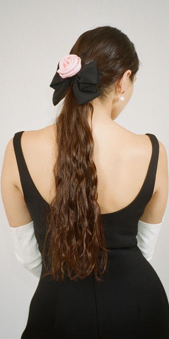  샌디리앙 헤어 액세서리 샌디 리앙 코사지 헤어 보우 - SANDY LIANG