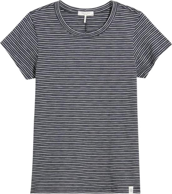  랙앤본 반팔 티셔츠 래그앤본 더 슬럽 스트라이프 티셔츠 살루트 멀티