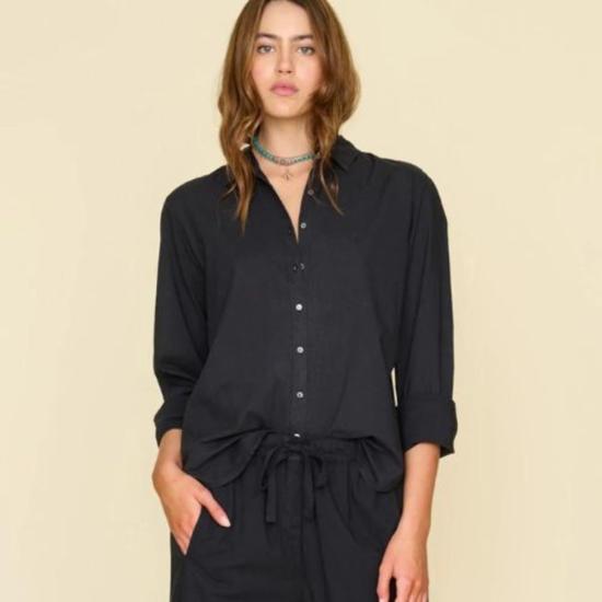  시레나 셔츠 보 셔츠