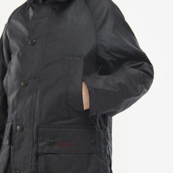  [키즈] 바버 자켓 키즈  베데일 재킷 네이비 - BARBOUR