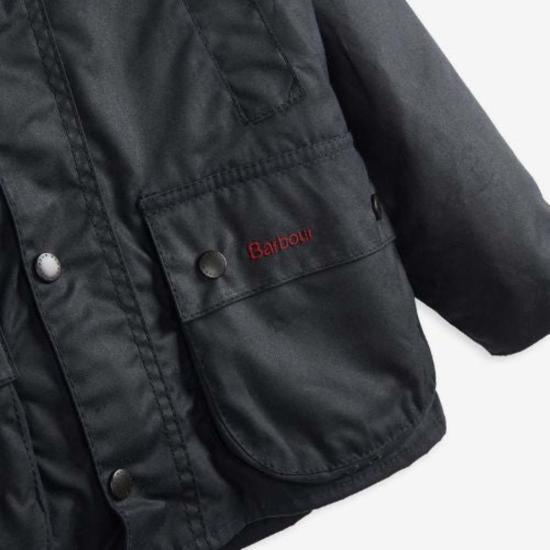  [키즈] 바버 자켓 키즈  베데일 재킷 네이비 - BARBOUR