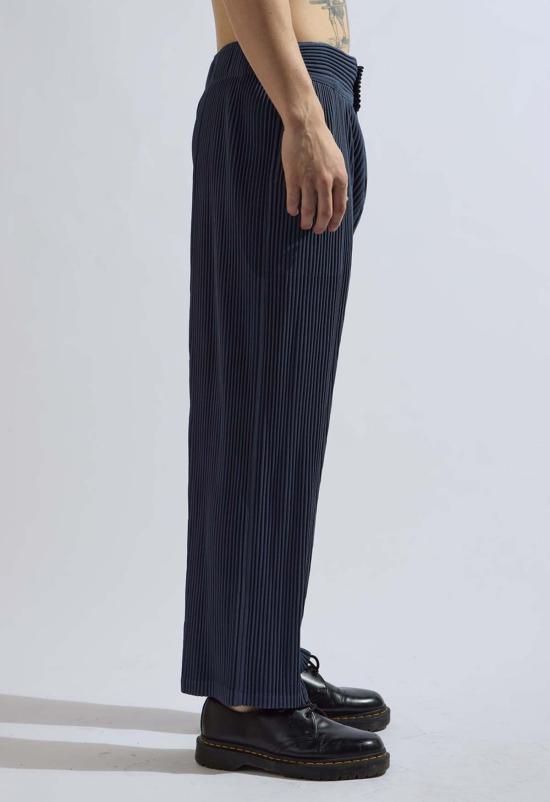  더 엔케이씨 스토어 트레이닝/조거 팬츠 Nkc 플리츠 조거 팬츠 네이비 - The NKC Store