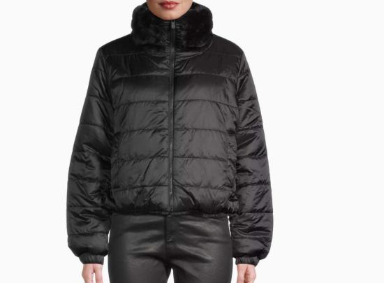  세이브더덕 코트 전 퍼 재킷 블랙 - SAVE THE DUCK