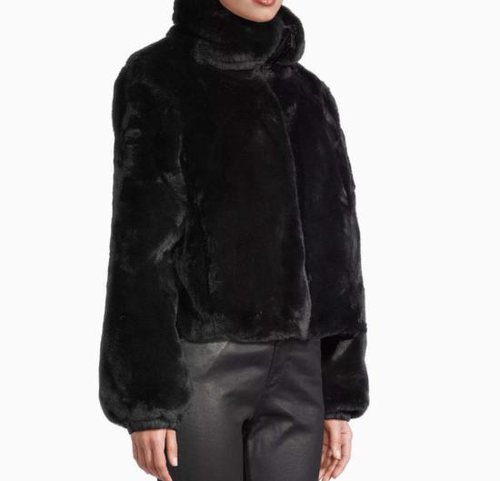  세이브더덕 코트 전 퍼 재킷 블랙 - SAVE THE DUCK