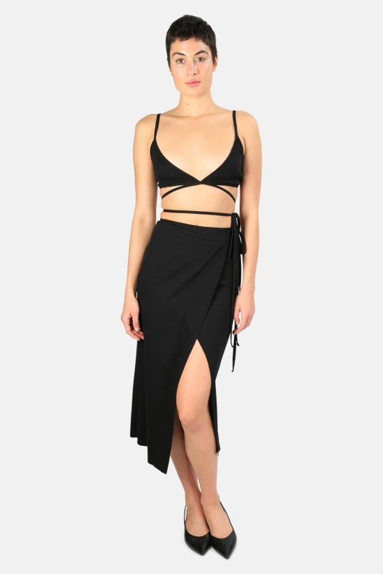  더레인지 브라 더 레인지 매스 리브 타이 랩 브랄렛 제트 블랙 - THE RANGE