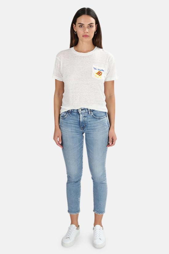  Banner Day 반팔 티셔츠 배너데이 햄튼스 티 화이트 - OTHER BRANDS