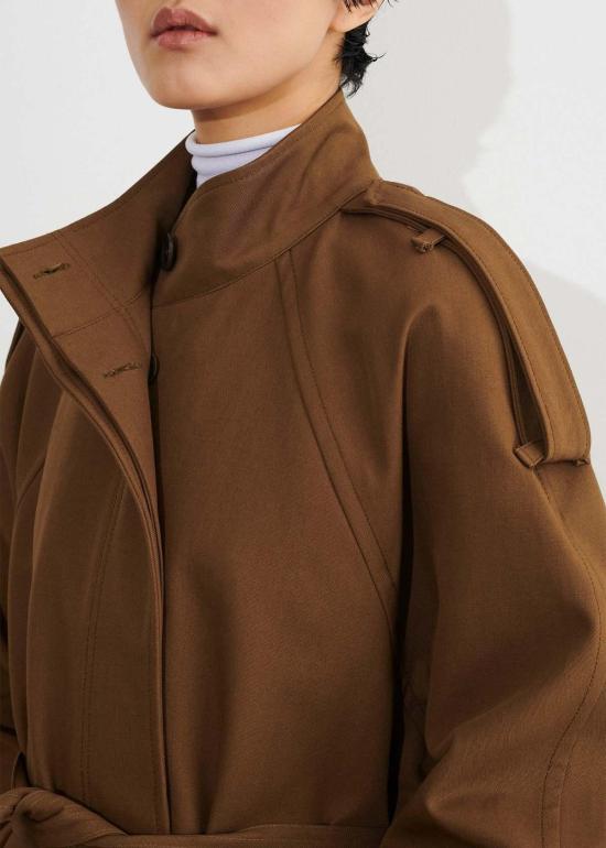  크리스티앙 뵈이넝스 트렌치 코트 크리스찬 위난츠 카다 코트 - CHRISTIAN WIJNANTS