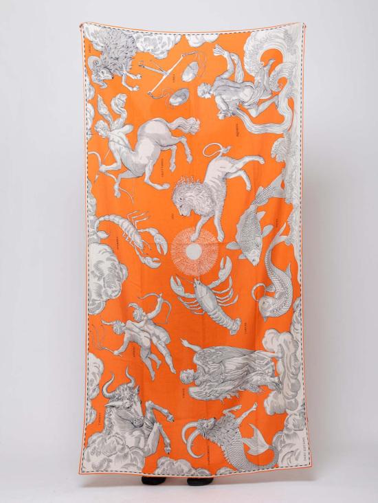  이누이 에디션 머플러/스카프 이노우이 에디션 에톨레 100 점성술 다크 블루 - INOUI EDITION