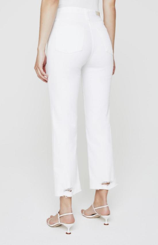  아드리아노 골드슈미드 데님 팬츠 Ag Jeans Alexxis 크롭 화이트 - ADRIANO GOLDSCHMIED