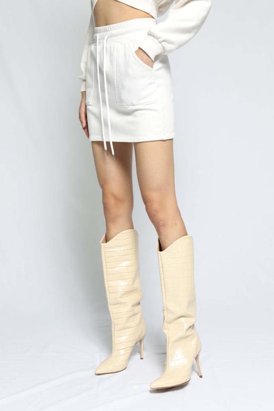  더레인지 숏 스커트 더 렌지 테리 미니 스커트 라이트 쉘 - THE RANGE