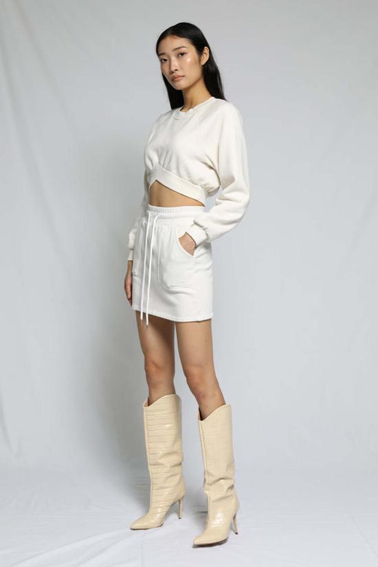  더레인지 숏 스커트 더 렌지 테리 미니 스커트 라이트 쉘 - THE RANGE