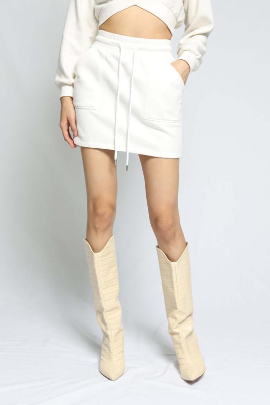  더레인지 숏 스커트 더 렌지 테리 미니 스커트 라이트 쉘 - THE RANGE