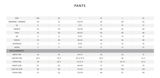  애니빙 스트레이트 팬츠 아니네 빙 루 트라우저 팬츠 블랙 - ANINE BING