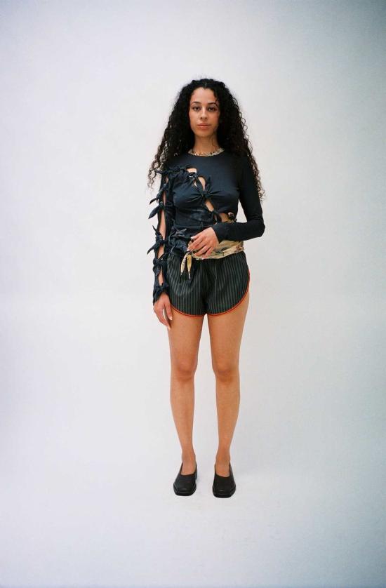  제이킴 긴팔 티셔츠 J.킴 베일 롱슬리브 블랙