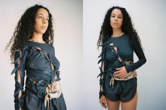  제이킴 긴팔 티셔츠 J.킴 베일 롱슬리브 블랙 - J.KIM