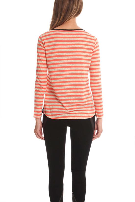  Giada Forte 긴팔 티셔츠 스트라이프 티셔츠 Geranio - OTHER BRANDS