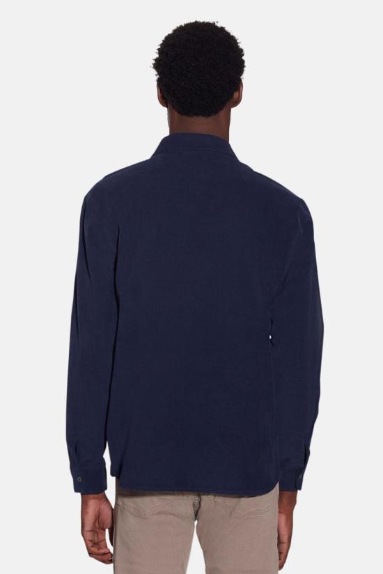  Blue&Cream 긴팔 셔츠 블루&크림 워렌 파인코드  네이비 - BLUE&CREAM