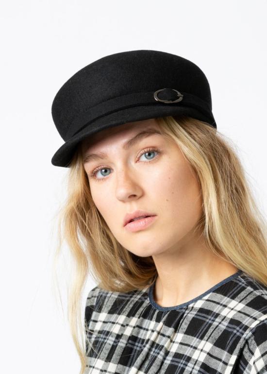  FAIRE 버킷햇 페어 울 펠트 캡 블랙