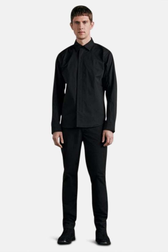  랙앤본 스트레이트 팬츠 Rag & Bone Fit 2 스트레치 페이퍼 코튼 치노 블랙 - RAG & BONE