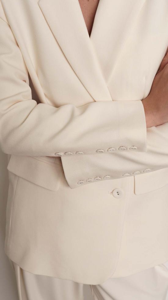  파렌테지 수트 자켓 먼로 블레이저 바닐라 - PARENTEZI