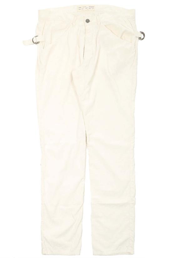  Yigal Azrouel 스트레이트 팬츠 코듀로 팬츠 본 워시