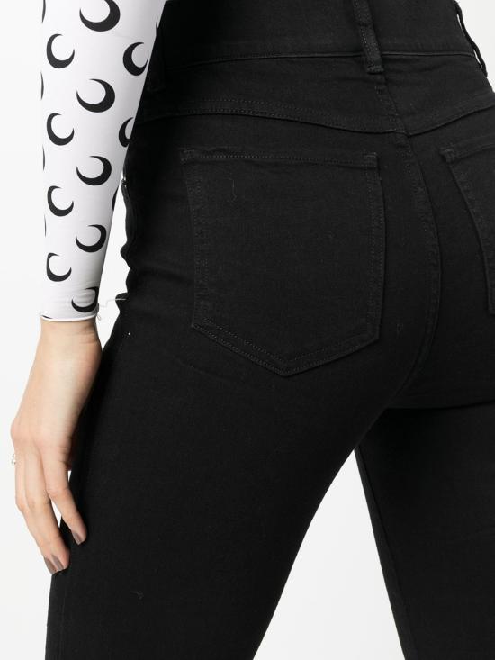  스팽스 스트레이트 팬츠 플레어 팬츠 클린 블랙 - SPANX