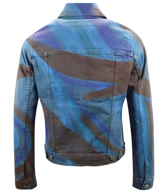  매디슨 메종 데님 자켓 페넬로페 슬림 데님 재킷 라이트 블루 - MADISON MAISON