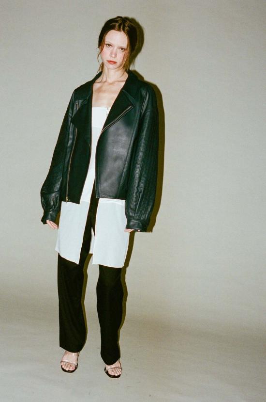  마리암 나시르 자데 봄버 자켓 Maryam Nassir Zadeh Hero 재킷 잉크