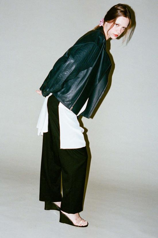  마리암 나시르 자데 봄버 자켓 Maryam Nassir Zadeh Hero 재킷 잉크 - MARYAM NASSIR ZADEH