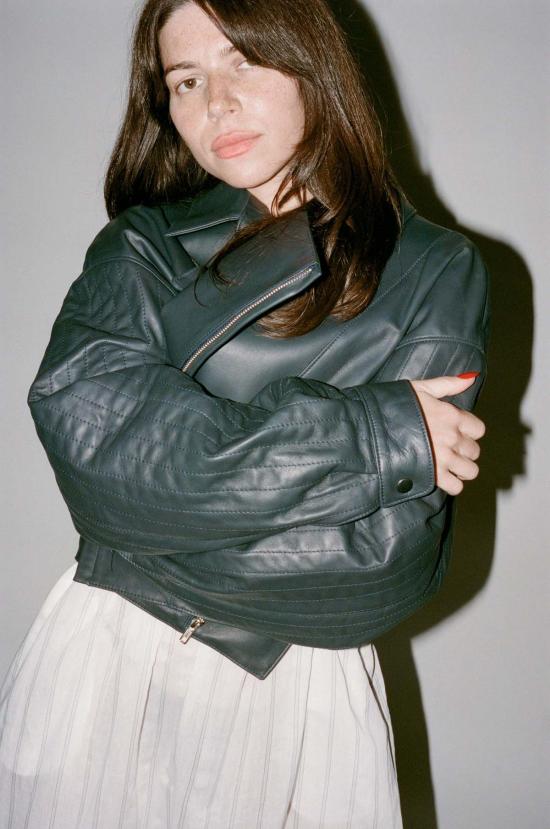  마리암 나시르 자데 봄버 자켓 Maryam Nassir Zadeh Hero 재킷 잉크 - MARYAM NASSIR ZADEH