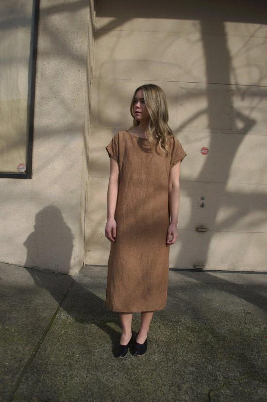  코코볼로 롱 원피스 튜닉 드레스 토바코 - COCOBOLO