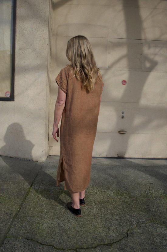  코코볼로 롱 원피스 튜닉 드레스 토바코 - COCOBOLO