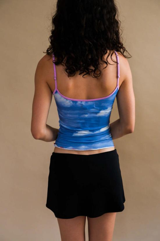  길 숏 스커트 Geel Aria 미니 스커트 오닉스 - GEEL