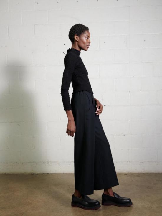  마리아 스탠리 스트레이트 팬츠 슬론 트라우저 누아르 - MARIA STANLEY