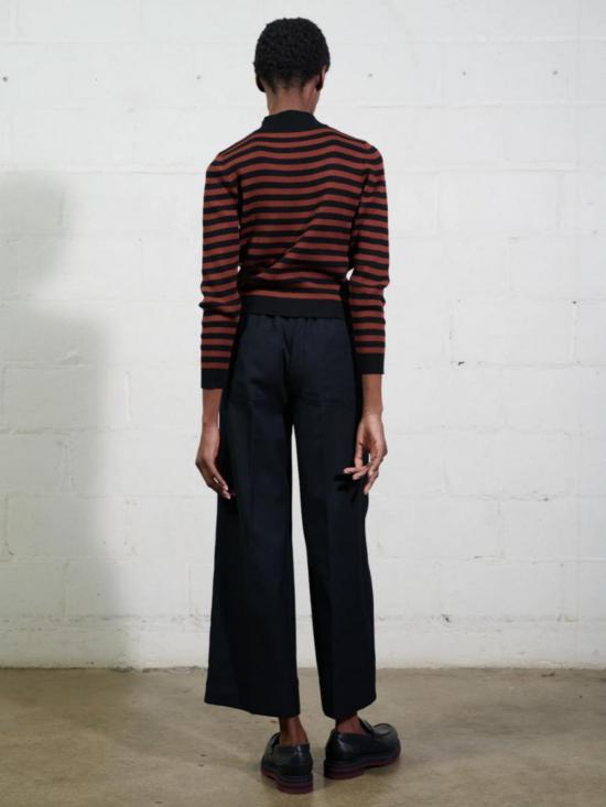  마리아 스탠리 스트레이트 팬츠 슬론 트라우저 누아르 - MARIA STANLEY