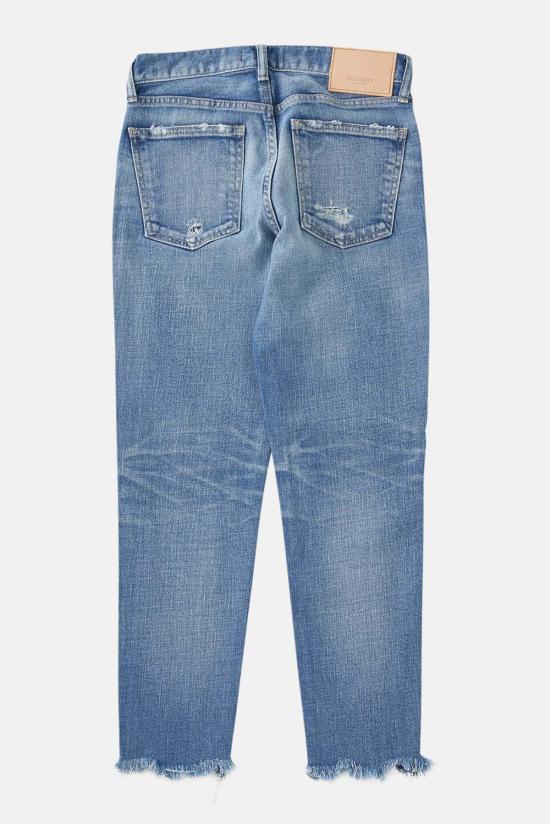  마우지 데님 팬츠 무시 다이애나 스키니 데님 라이트 블루 - MOUSSY