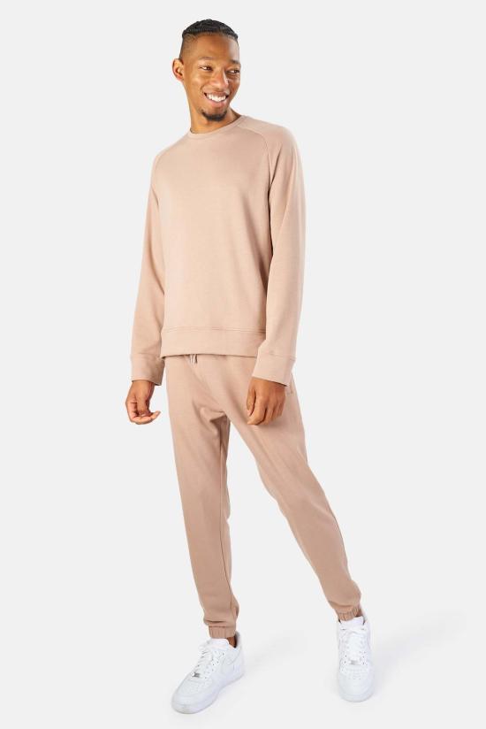  블루&크림 트레이닝/조거 팬츠 레 팬츠 소프트 토프 - BLUE&CREAM