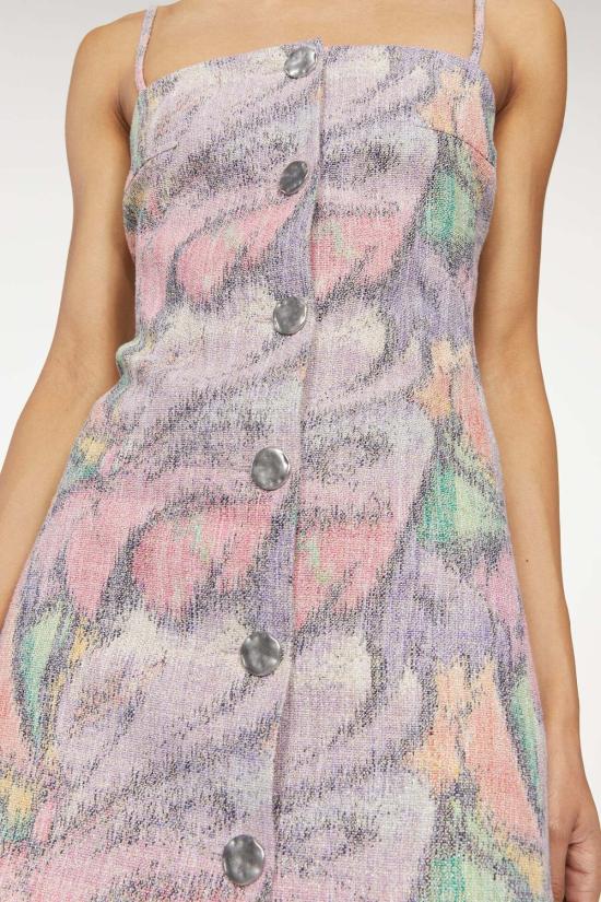  로데브예 숏 원피스 Rodebjer Willa 파스텔 미니 드레스 멀티 컬러 - RODEBJER