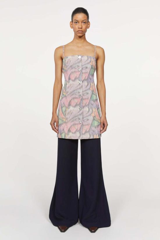  로데브예 숏 원피스 Rodebjer Willa 파스텔 미니 드레스 멀티 컬러 - RODEBJER