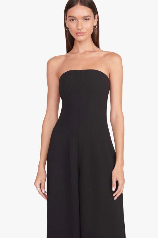  스타우드 롱 원피스 Staud Benjamin  블랙 - STAUD