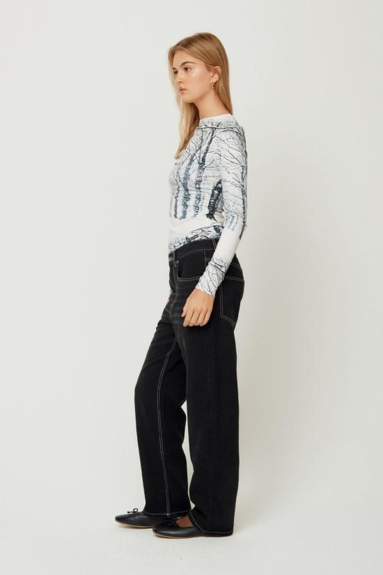  하우스오브써니 반팔 티셔츠 하우스 오브 선니 아웃 오브 타운 세컨드 스킨 멀티 - HOUSE OF SUNNY