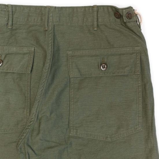  오어슬로우 숏팬츠 Orslow 레귤러핏 US 아미 피로  그린 - ORSLOW