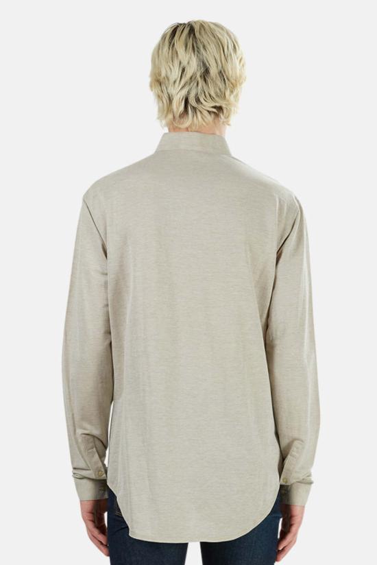  Blue&Cream 긴팔 셔츠 블루&크림 디올 버튼 다운 베이지 - BLUE&CREAM