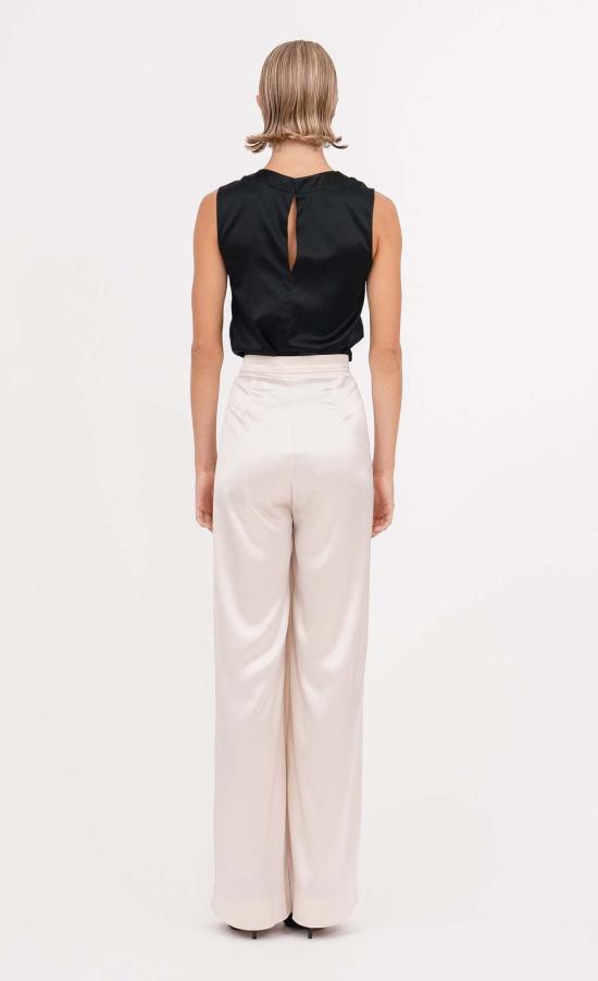  논살란트 레이블 민소매 티셔츠 넌샬런트 라벨 제이든 탑 블랙 - NONCHALANT LABEL