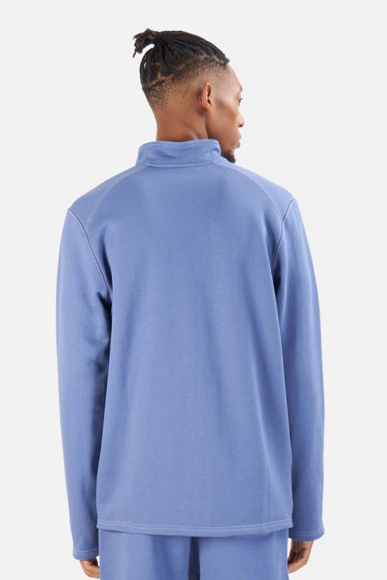  Blue&Cream 폴로 티셔츠 블루&크림 팝 칼라 풀오버 세일 블루 - BLUE&CREAM