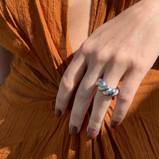  OUTOFOFFICE 반지 아웃오피스 클라우드 링 실버 - OTHER BRANDS