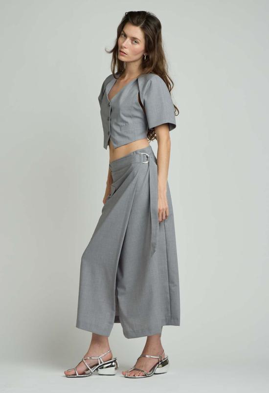  더 엔케이씨 스토어 베스트 Nkc 킹즐리  탑 헤더 그레이 - The NKC Store